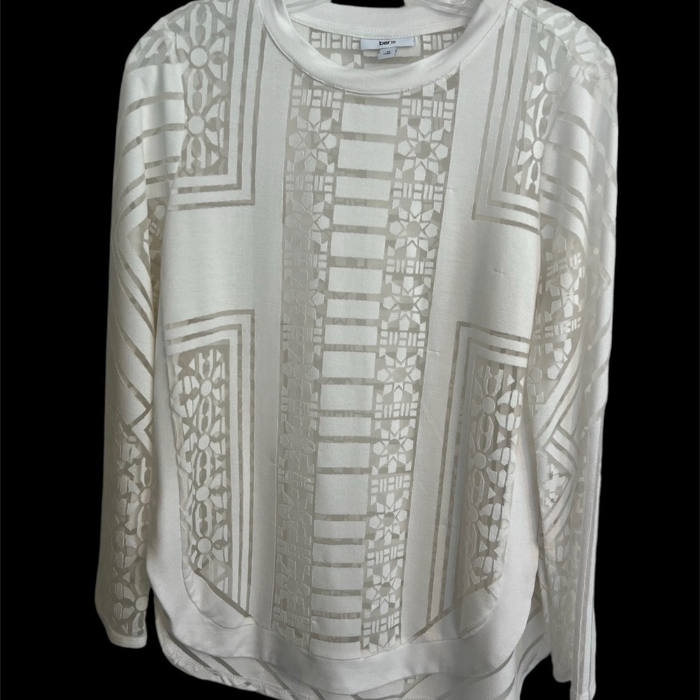Bar III Geometric Tunic